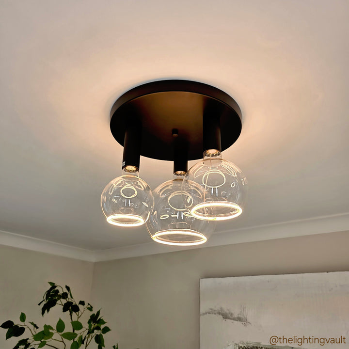 Roma Small Flush - 2 COLOURS