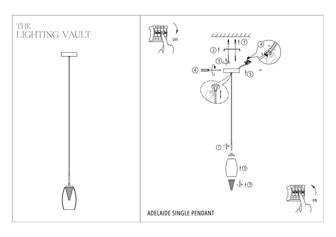 Adelaide Pendant - 2 COLOURS