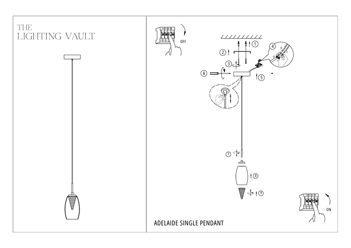 Adelaide Pendant - 2 COLOURS