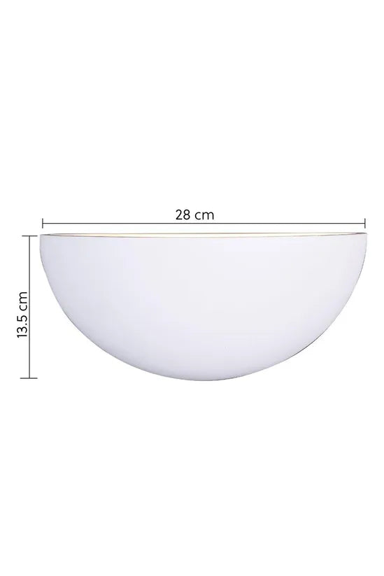 Aldgate White Ceramic Paintable Wall Light