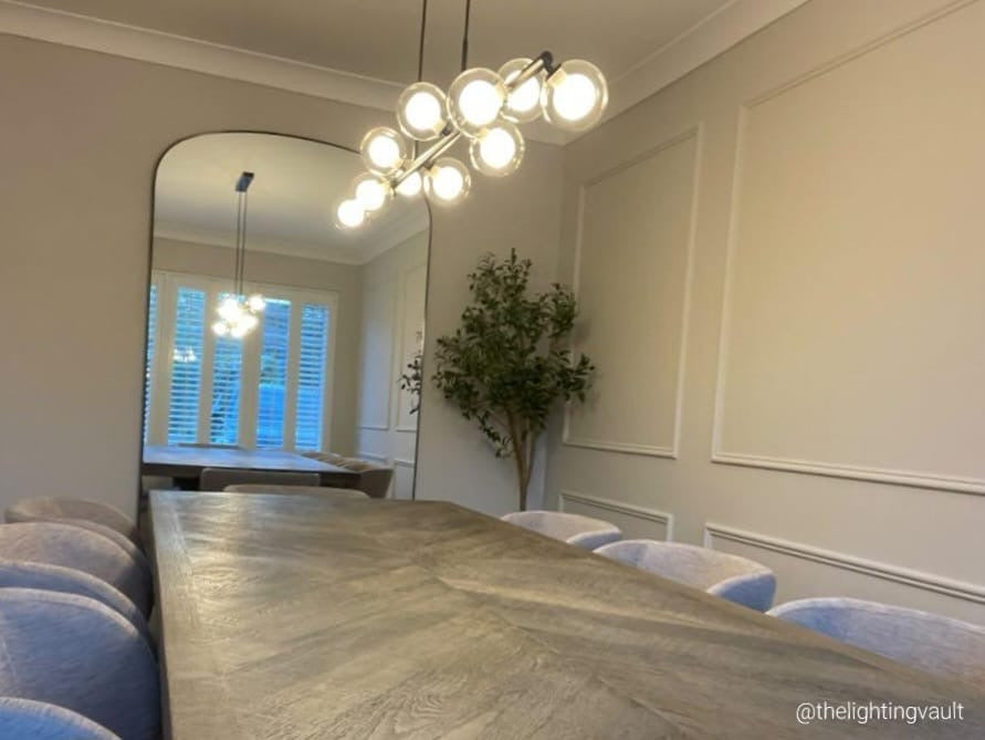Eden Large Linear Pendant Bar Light