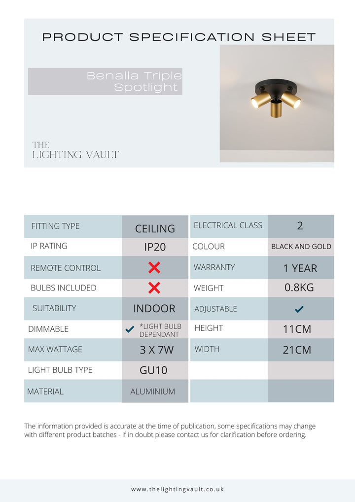 Benalla 3lt Spotlight
