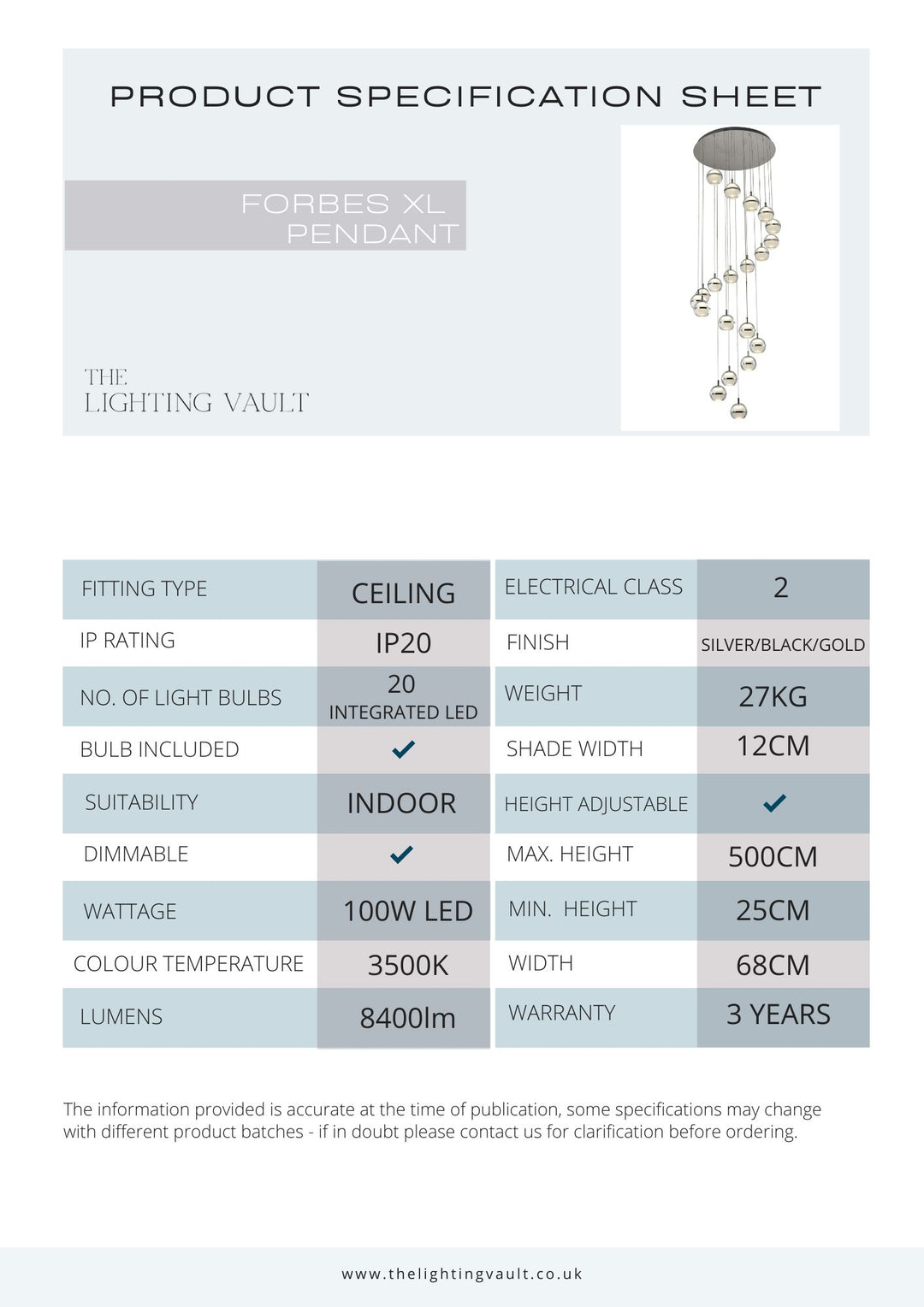 Forbes 20-Light Spiral Staircase Pendant Chandelier