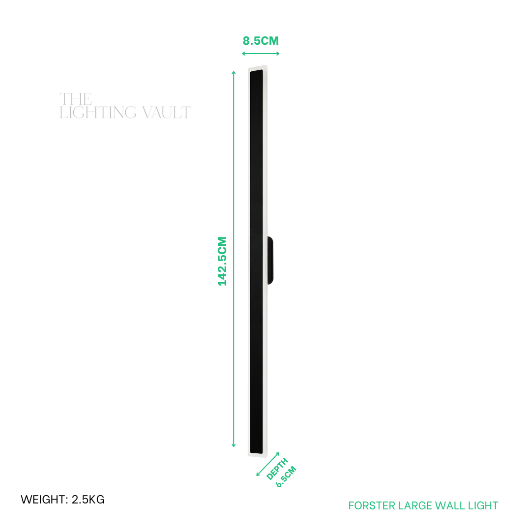 Forster Outdoor Linear Wall Light Large