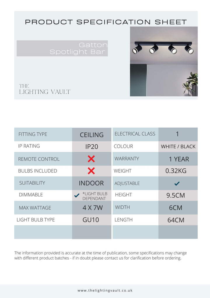 Gatton 4lt Spotlight- 2 Colours