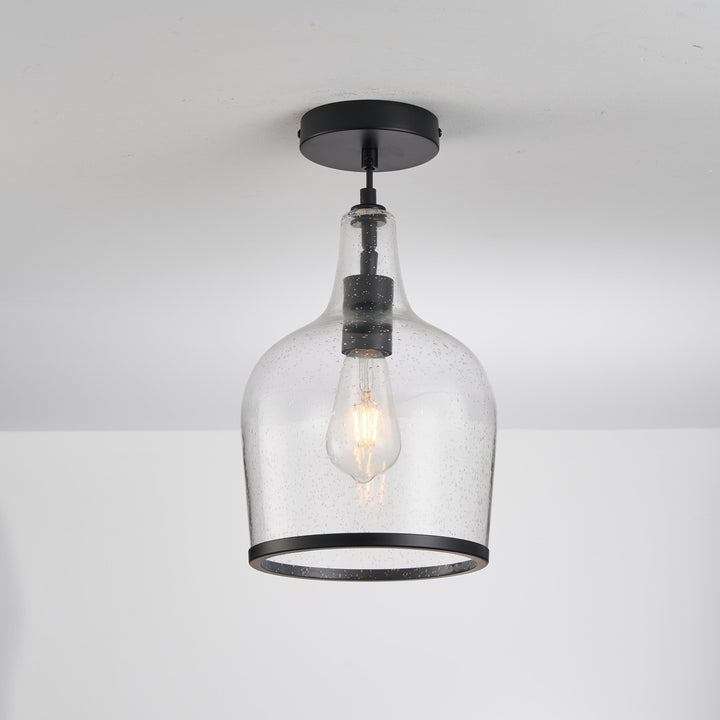 Horsham Single Glass Pendant - 2 COLOURS