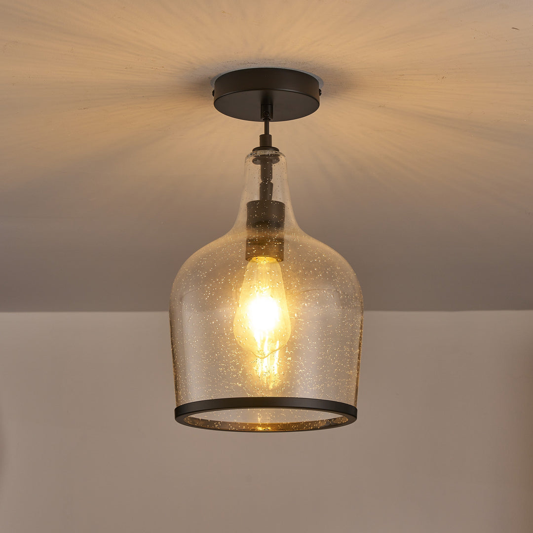 Horsham Single Glass Pendant - 2 COLOURS