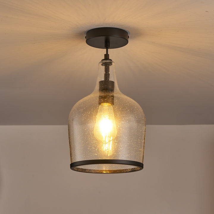 Horsham Single Glass Pendant - 2 COLOURS