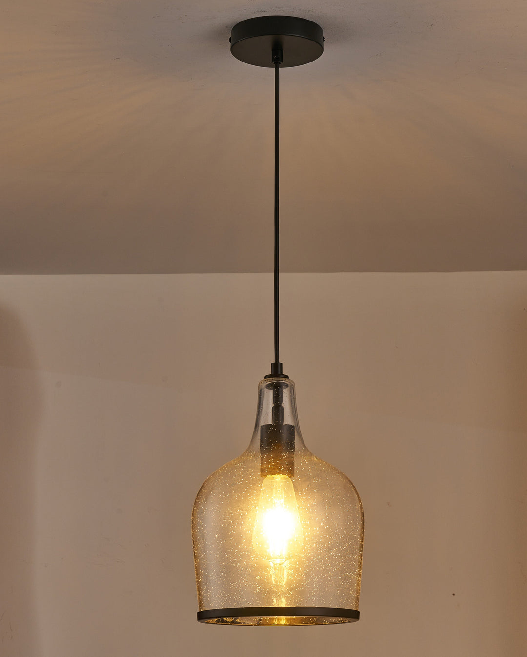 Horsham Single Glass Pendant - 2 COLOURS