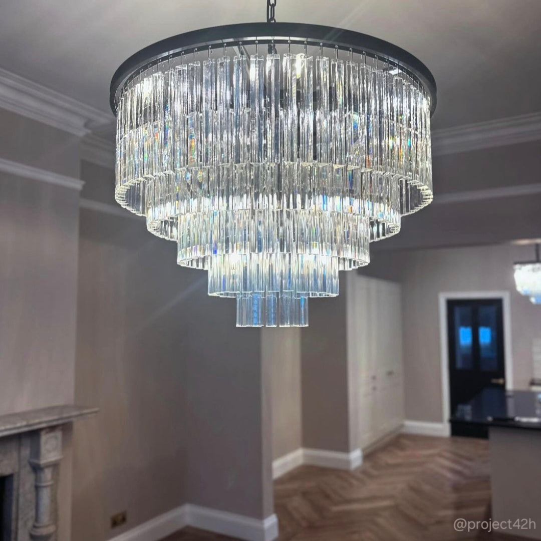 Seville Tiered Crystal Chandelier