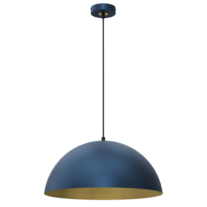 Helsinki Pendant Light with Gold Interior