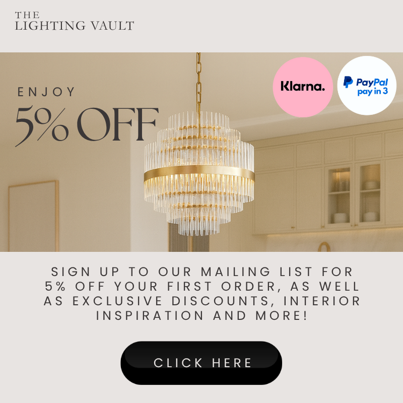 Square Elegant modern lighting with discount offer