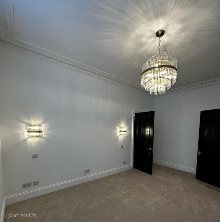 Euston Small Gold Chandelier