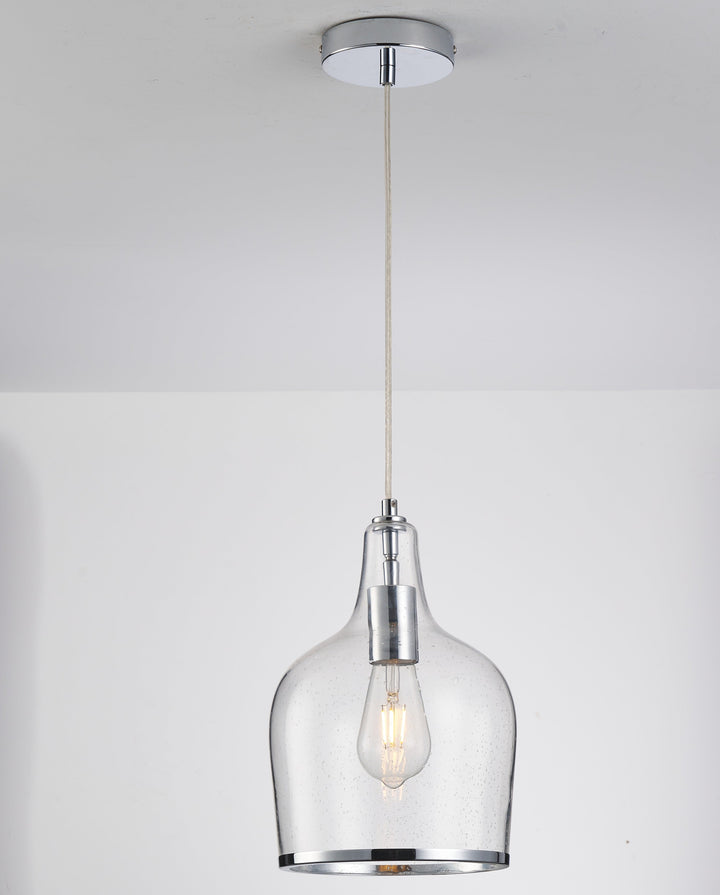 Horsham Single Glass Pendant - 2 COLOURS