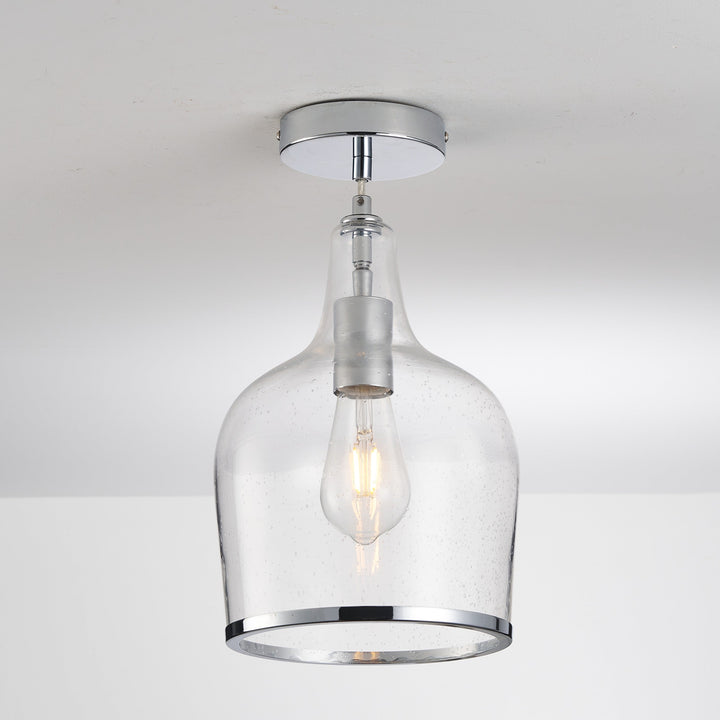 Horsham Single Glass Pendant - 2 COLOURS