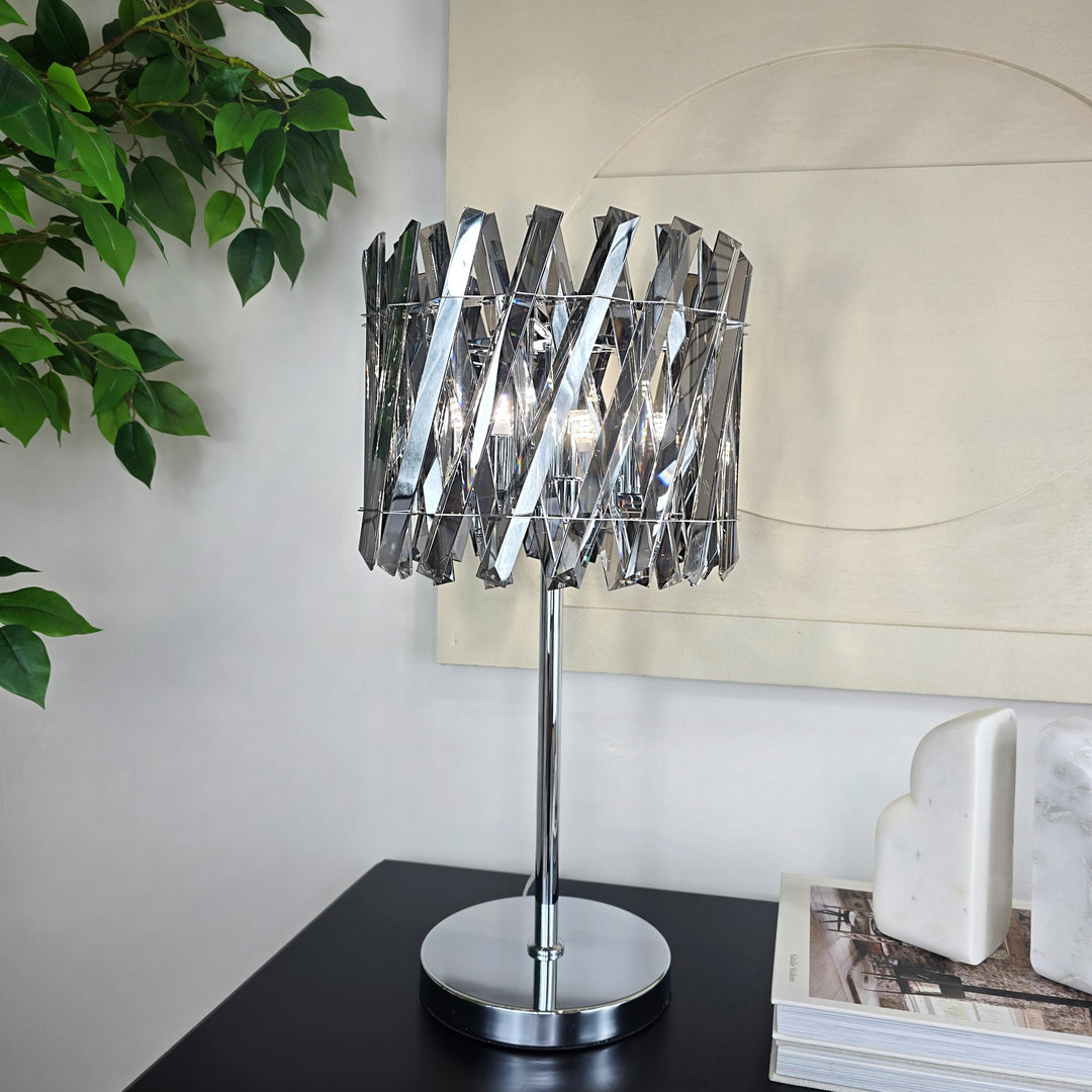 Devonport Crystal Table Lamp – 2 Colours