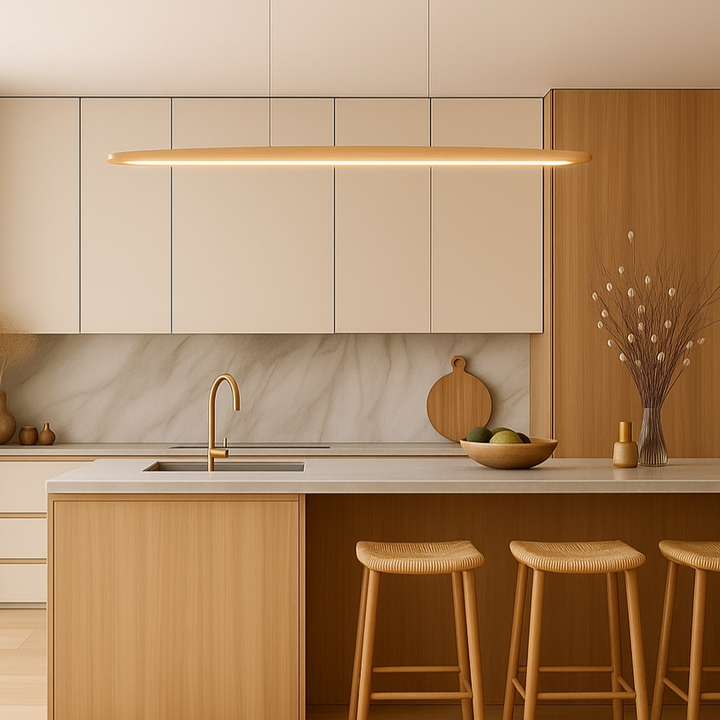 Ceduna Wooden LED Pendant Bar