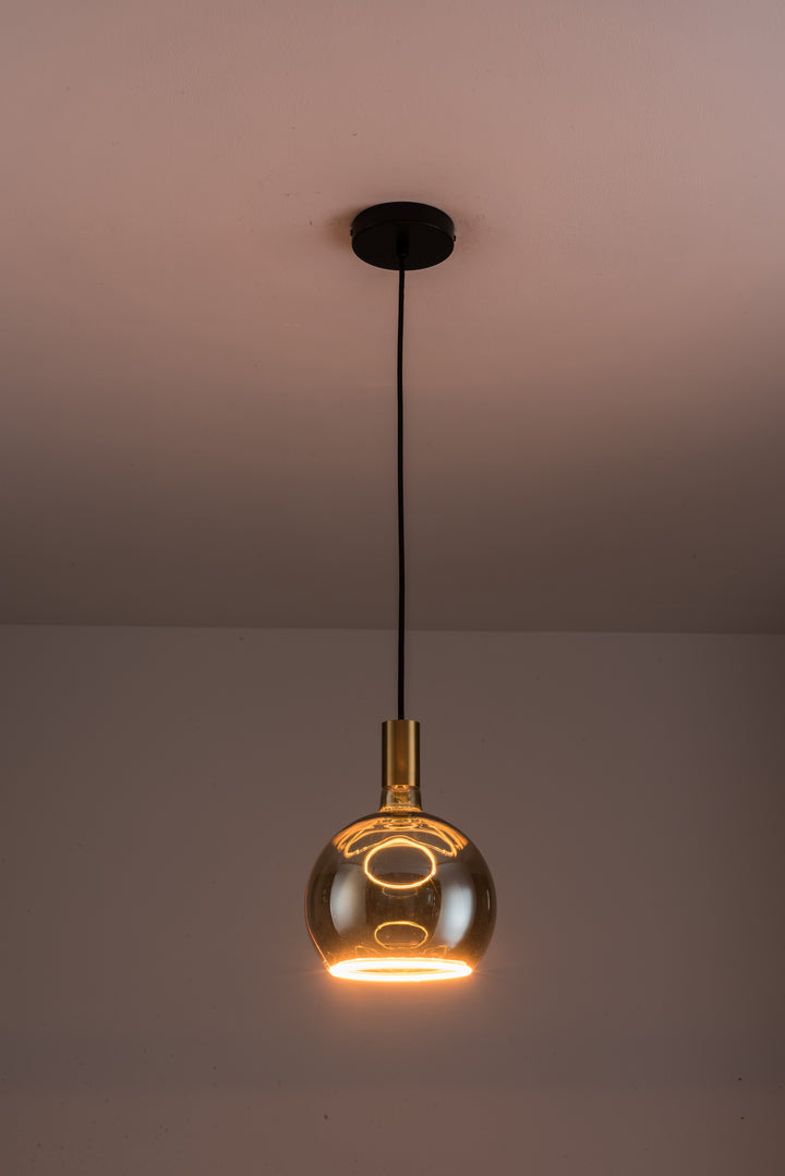 Roma Single Pendant – Aura Ring LED Bulb