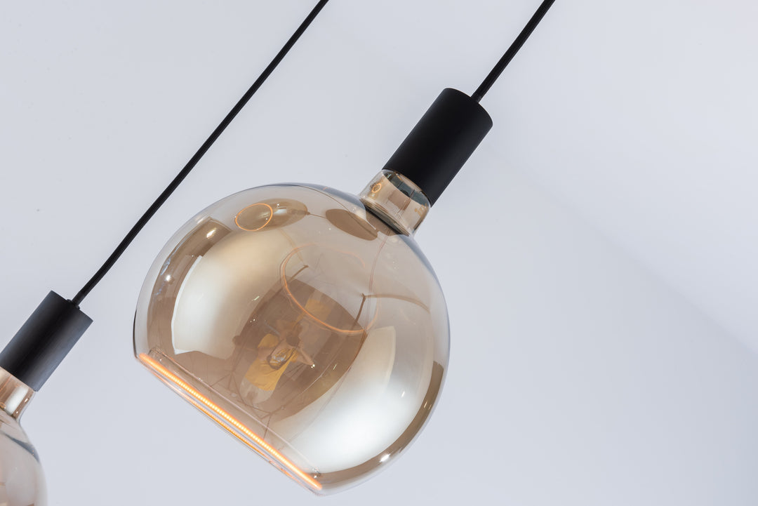 Roma 3-Light Spiral Pendant