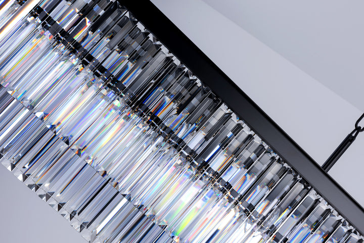 Carolina Rectangular Bar Chandelier - 2 COLOURS