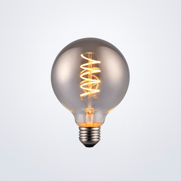 Tiber bulb smoked glass filament hero image