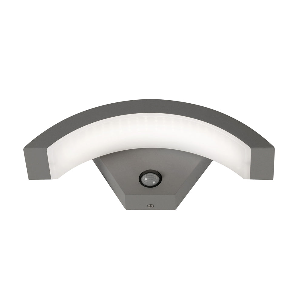 Alnwick PIR Wall Light Grey