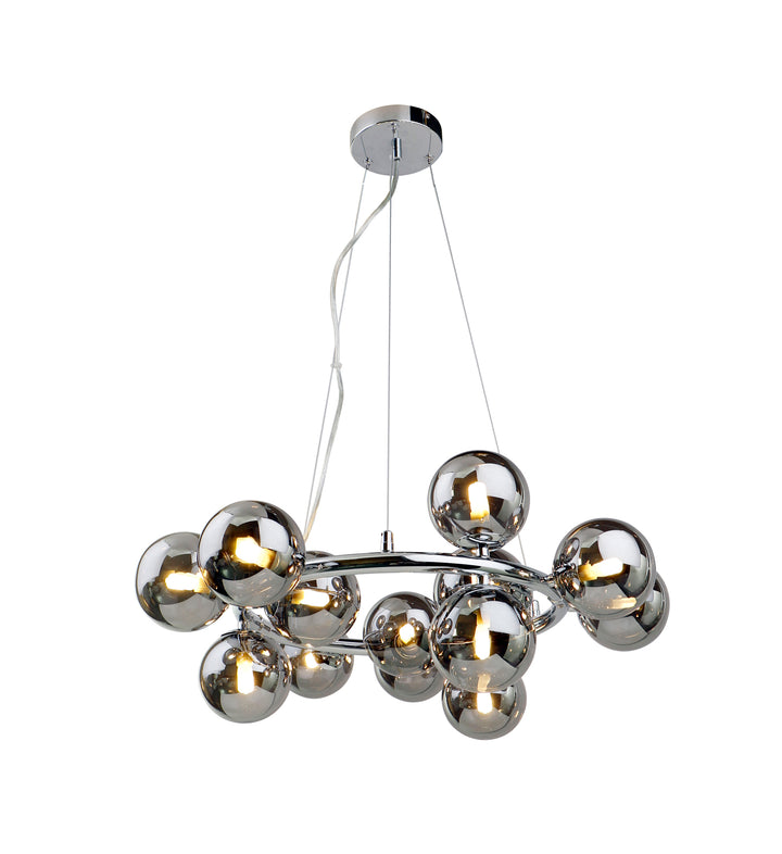 Melbourne Round Pendant Light – Silver