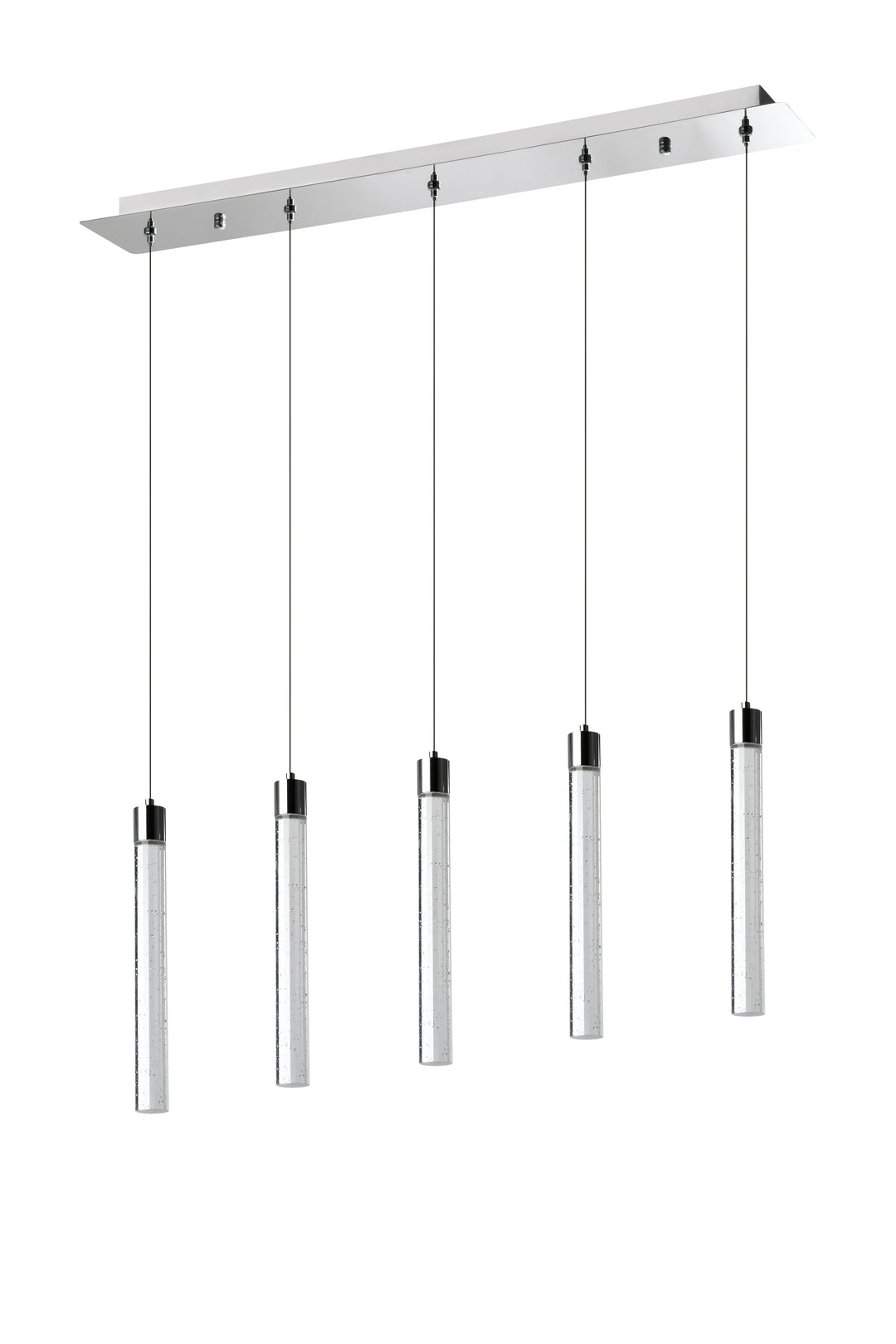 Sydney 5-Light Bubble Glass Pendant Bar