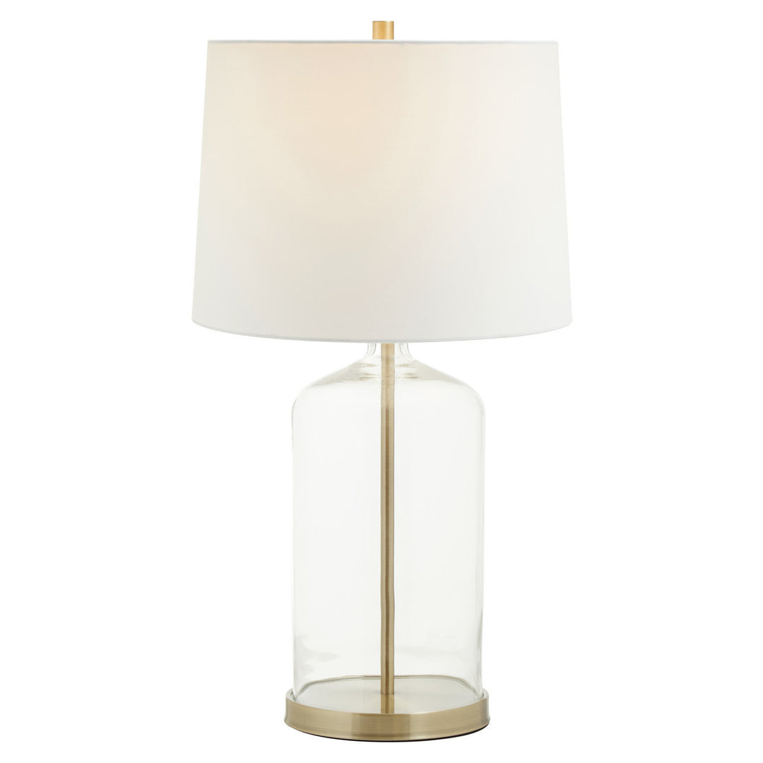 Emily Table Lamp – Glass & Brass