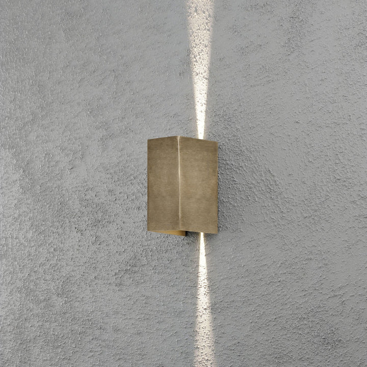 Venosa Large Wall Light Brass