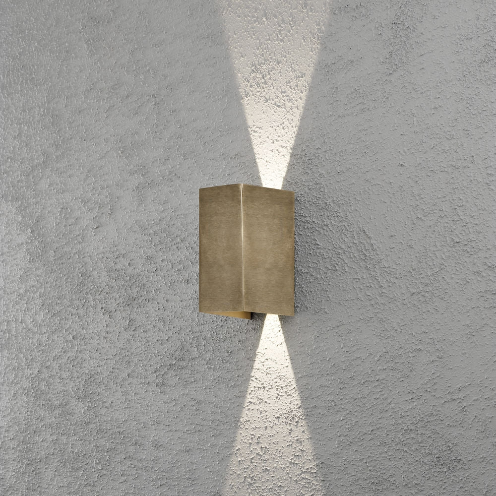 Venosa Large Wall Light Brass