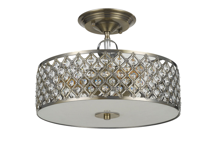 Brisbane Semi Flush - 2 COLOURS