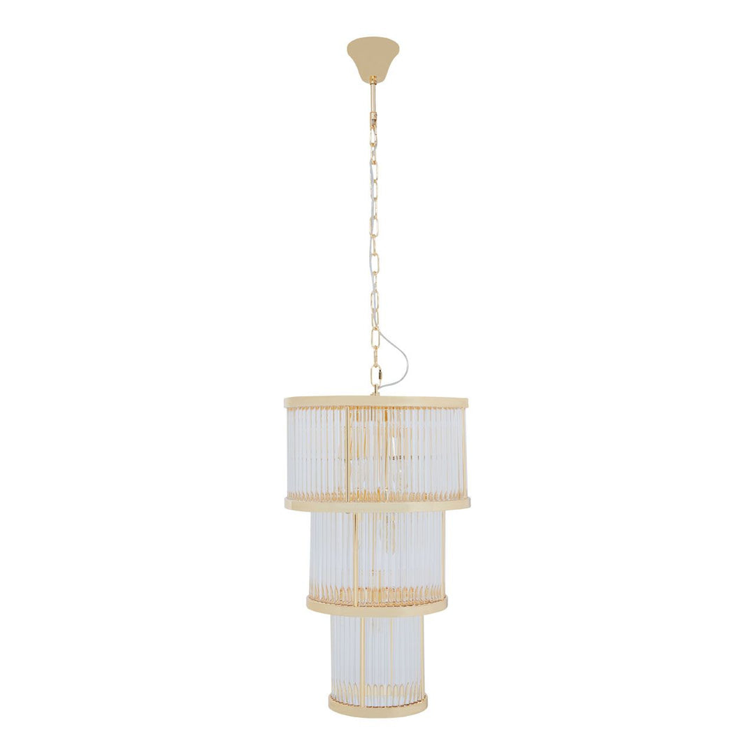 Lucia Three Tier Chandelier - 2 COLOURS