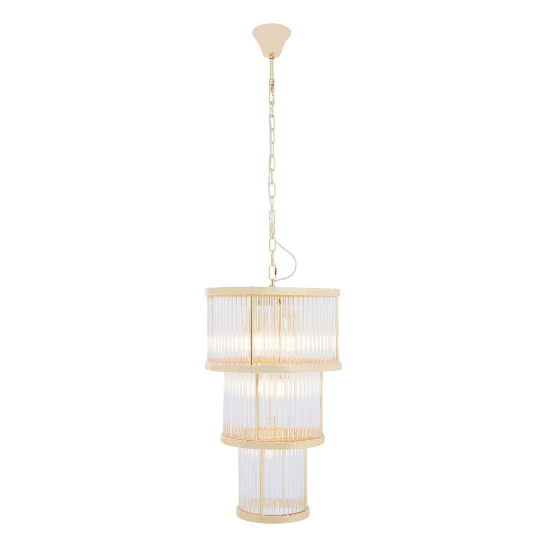 Lucia Three Tier Chandelier - 2 COLOURS