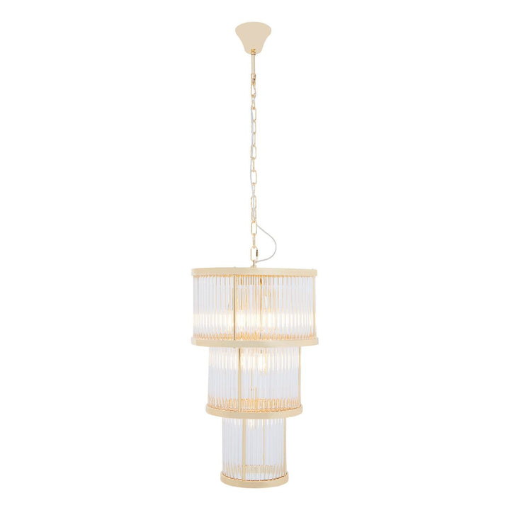 Lucia Three Tier Chandelier - 2 COLOURS