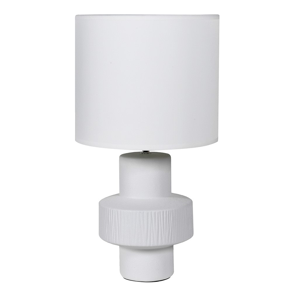 Amina Table Lamp White