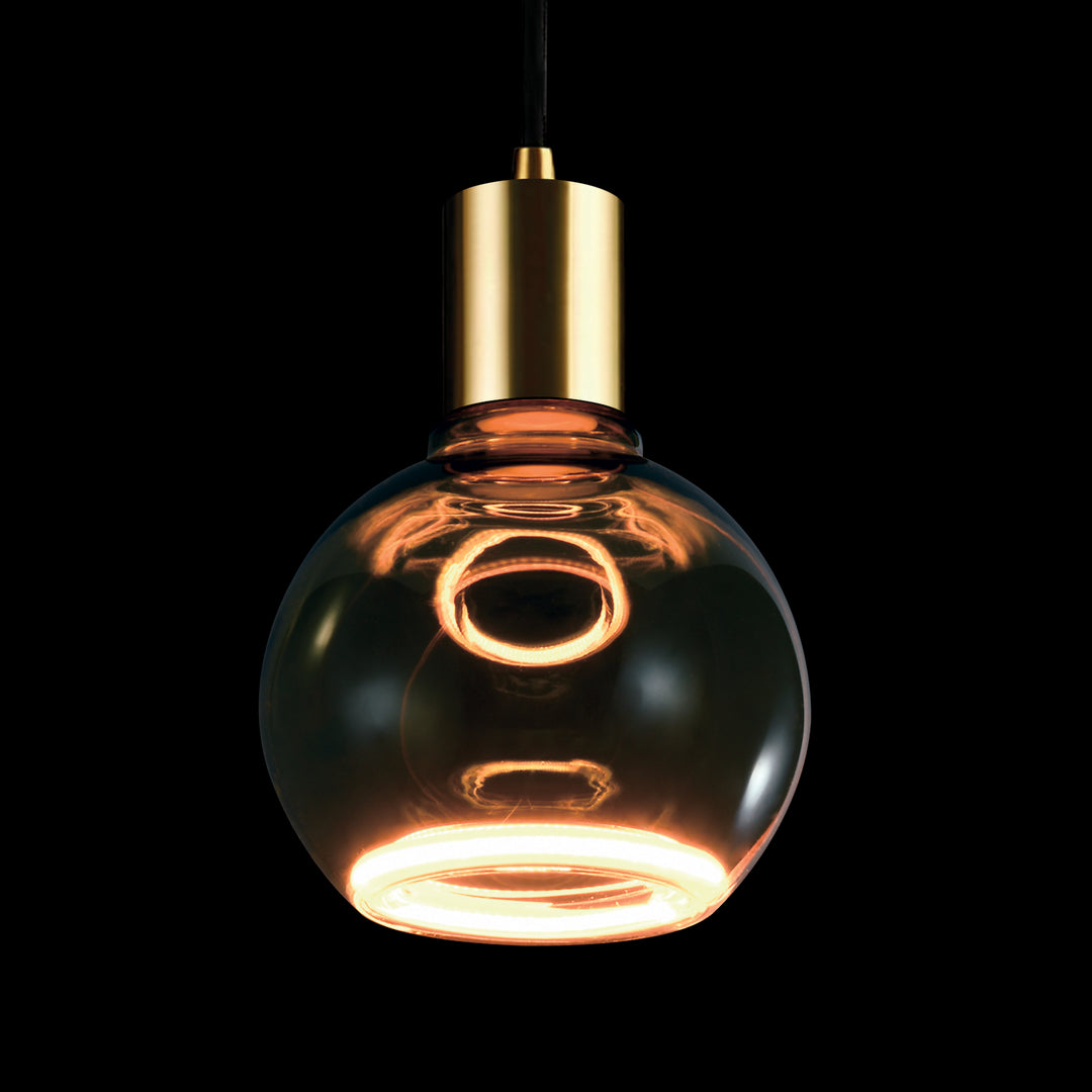 80MM Roma Globe Light Bulb Smoked