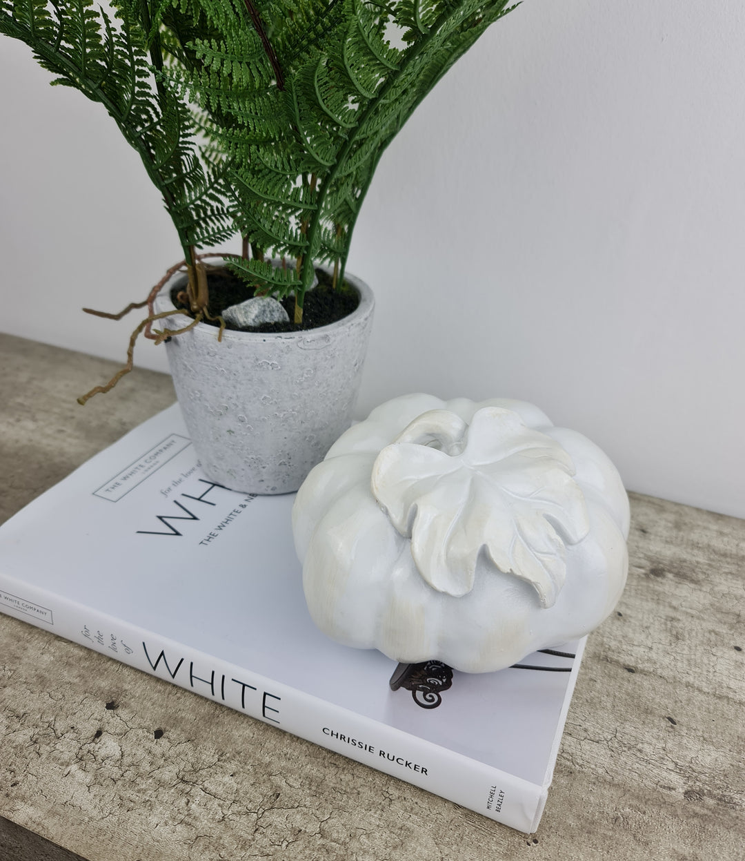 Ceramic Pumpkin Decoration