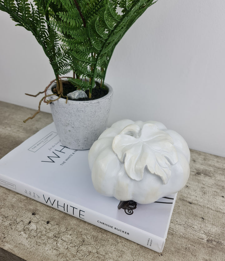 Ceramic Pumpkin Decoration