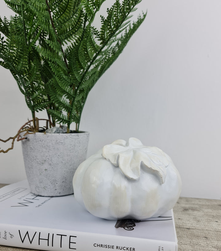 Ceramic Pumpkin Decoration