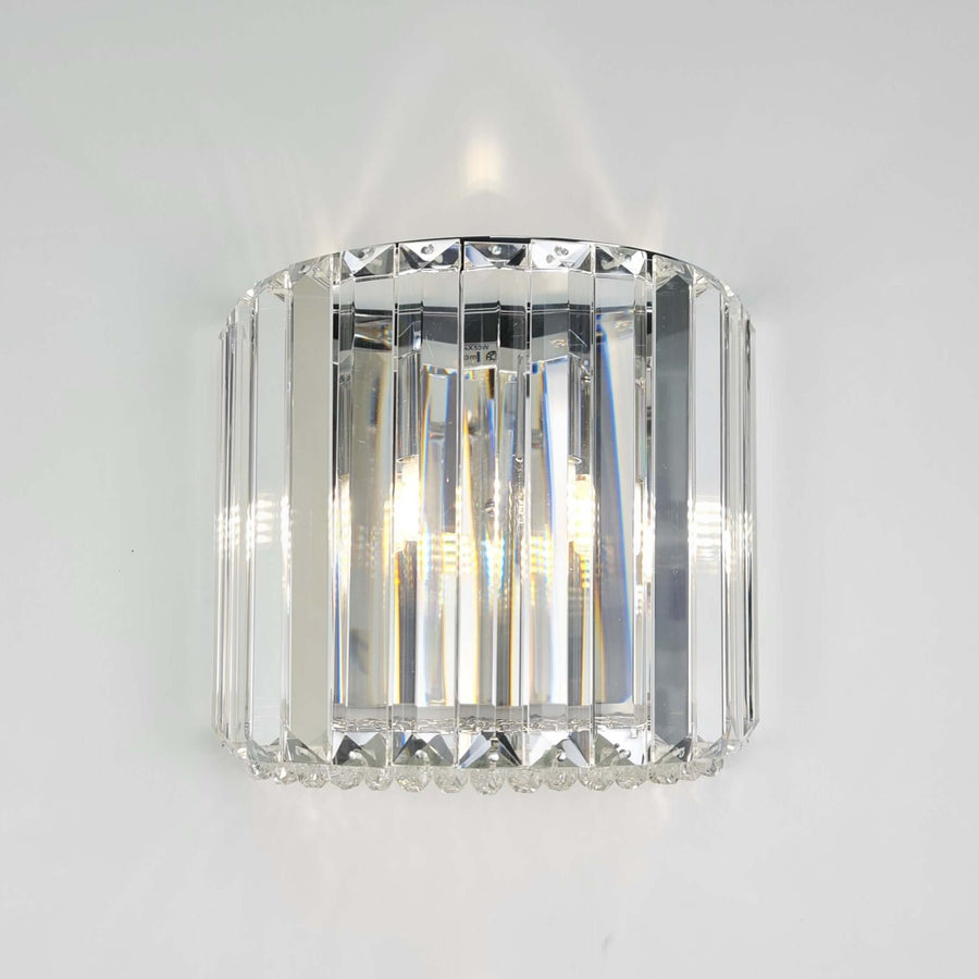 Salzburg crystal glass wall light