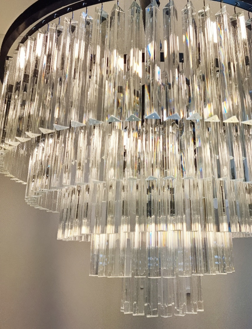 Seville Tiered Crystal Chandelier