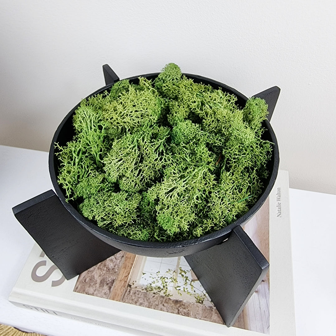 Black Metal Decorative Bowl