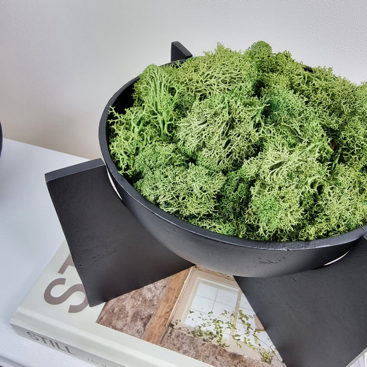 Black Metal Decorative Bowl