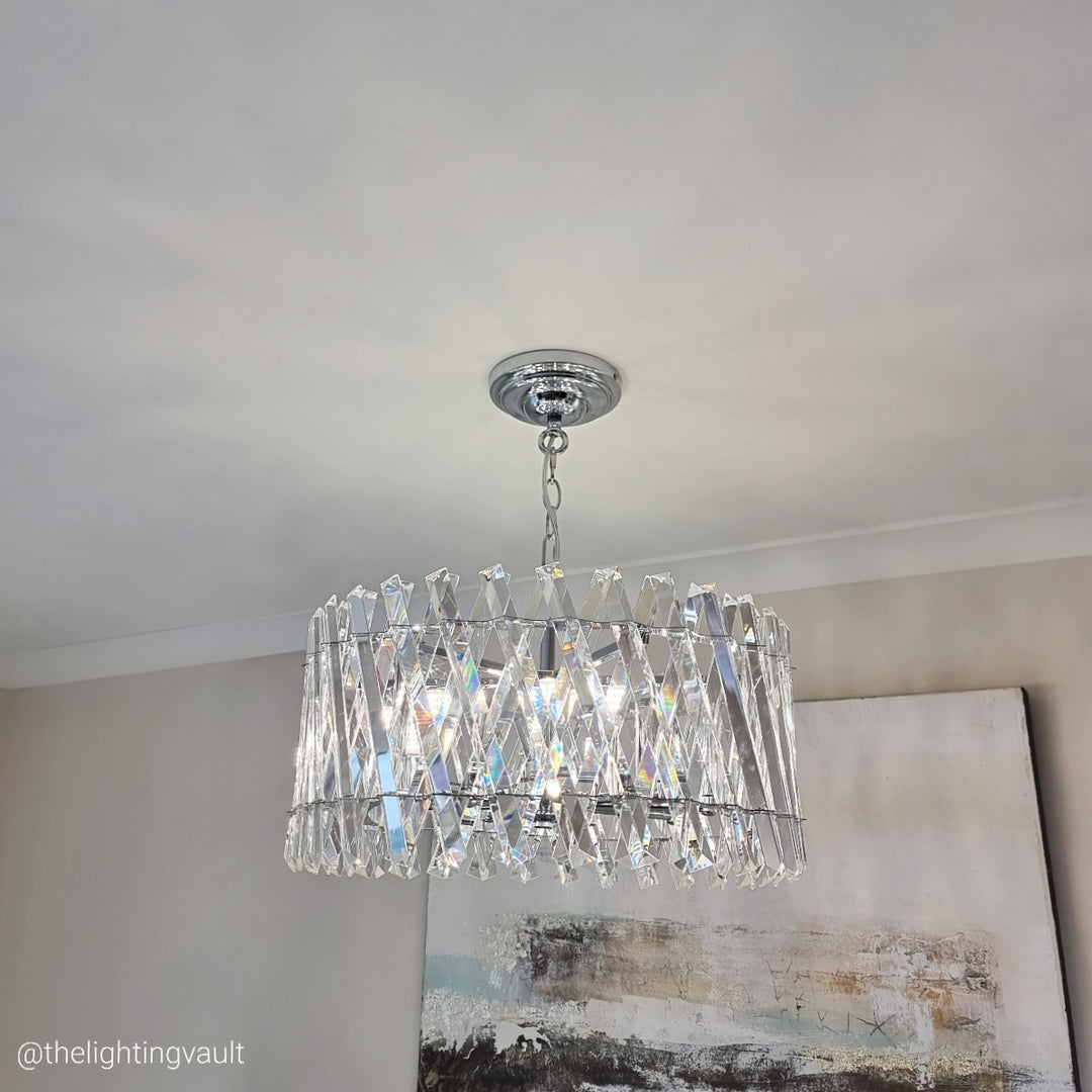 Devonport Large Clear Chandelier
