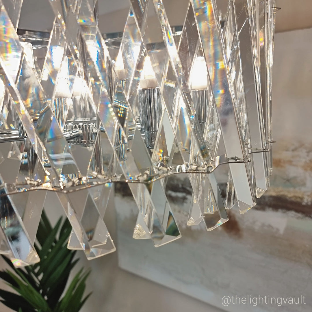 Devonport Large Clear Chandelier