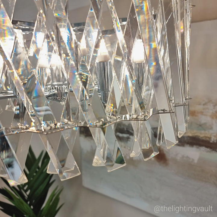 Devonport Large Clear Chandelier