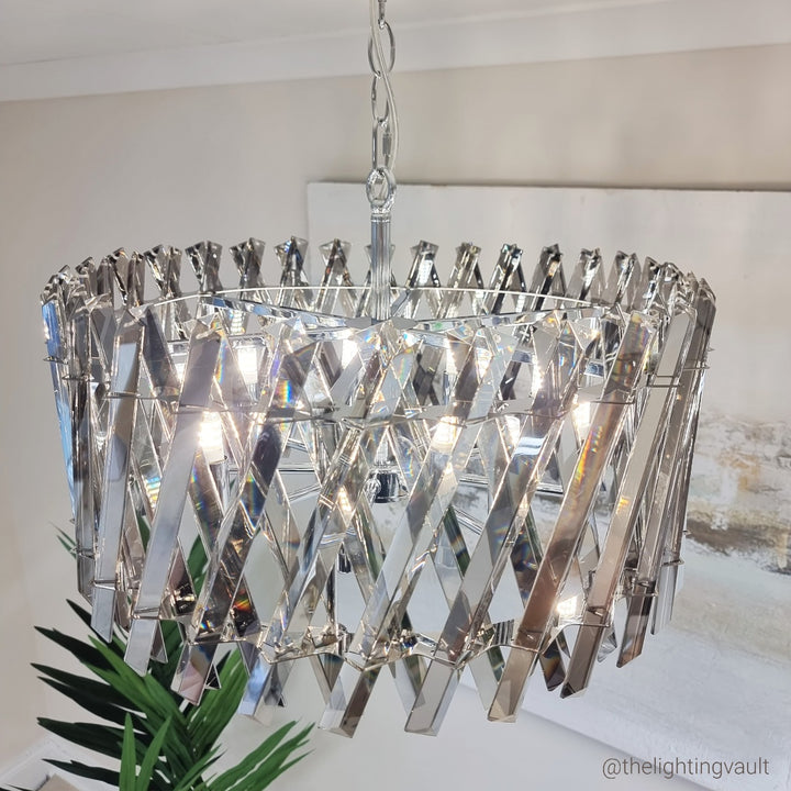 Devonport Large Smoked Chandelier