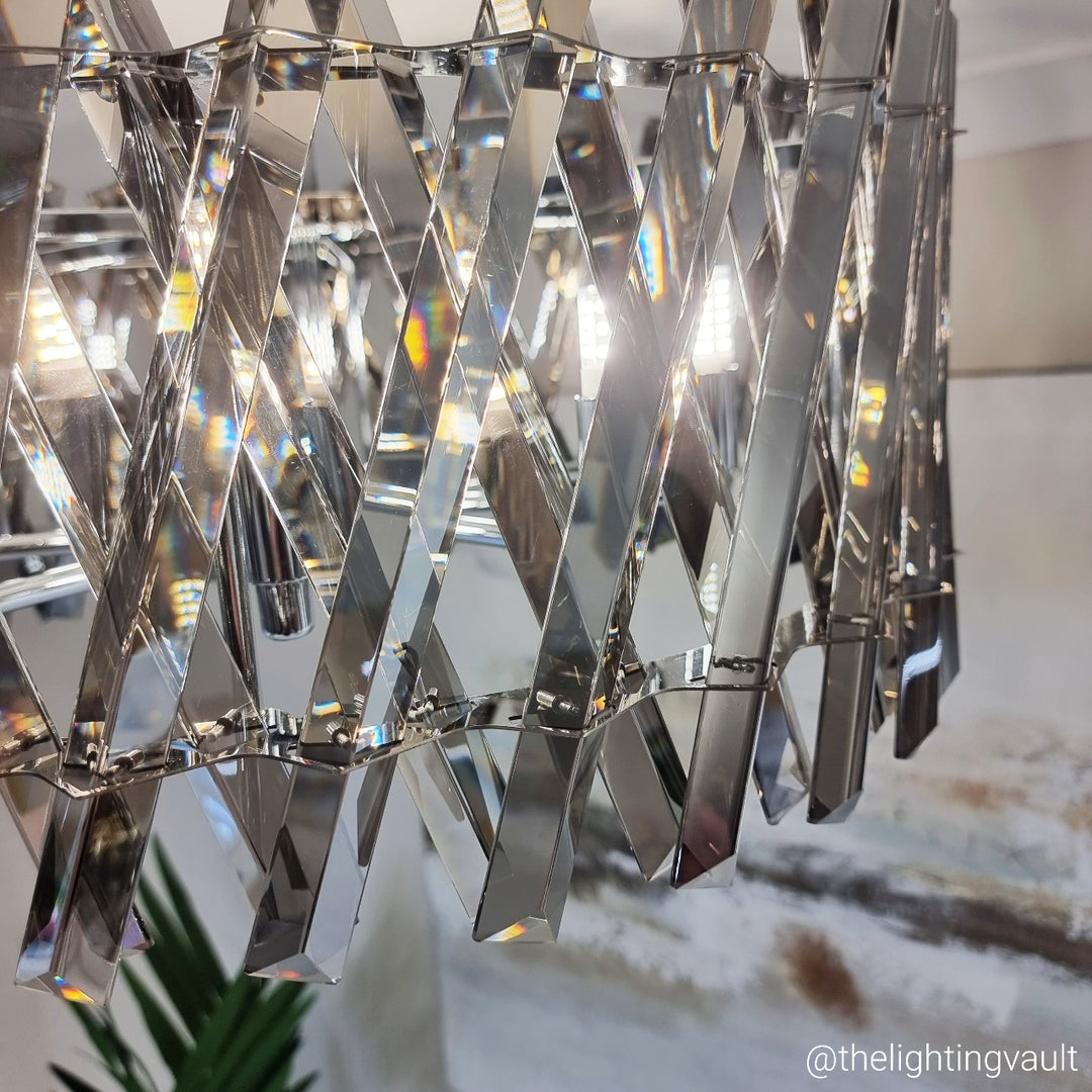 Devonport Large Smoked Chandelier
