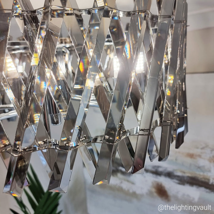 Devonport Large Smoked Chandelier